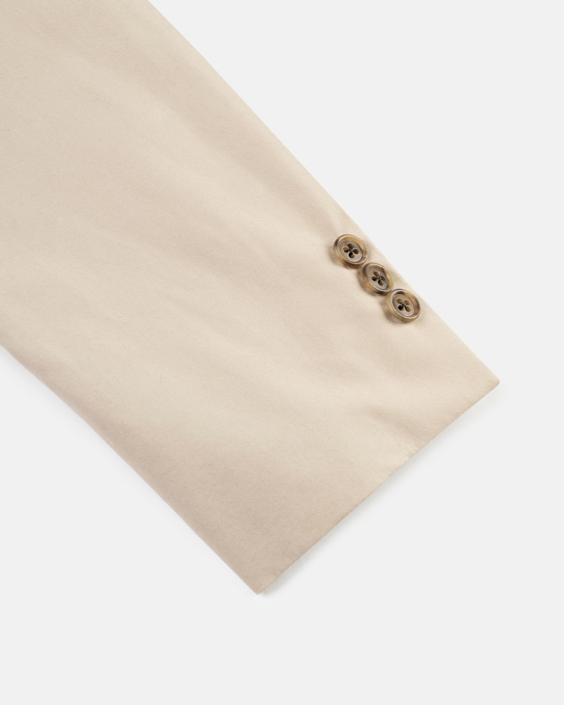 MADE-IN-CANADA SOLID TAN COTTON POPLIN SUIT 4