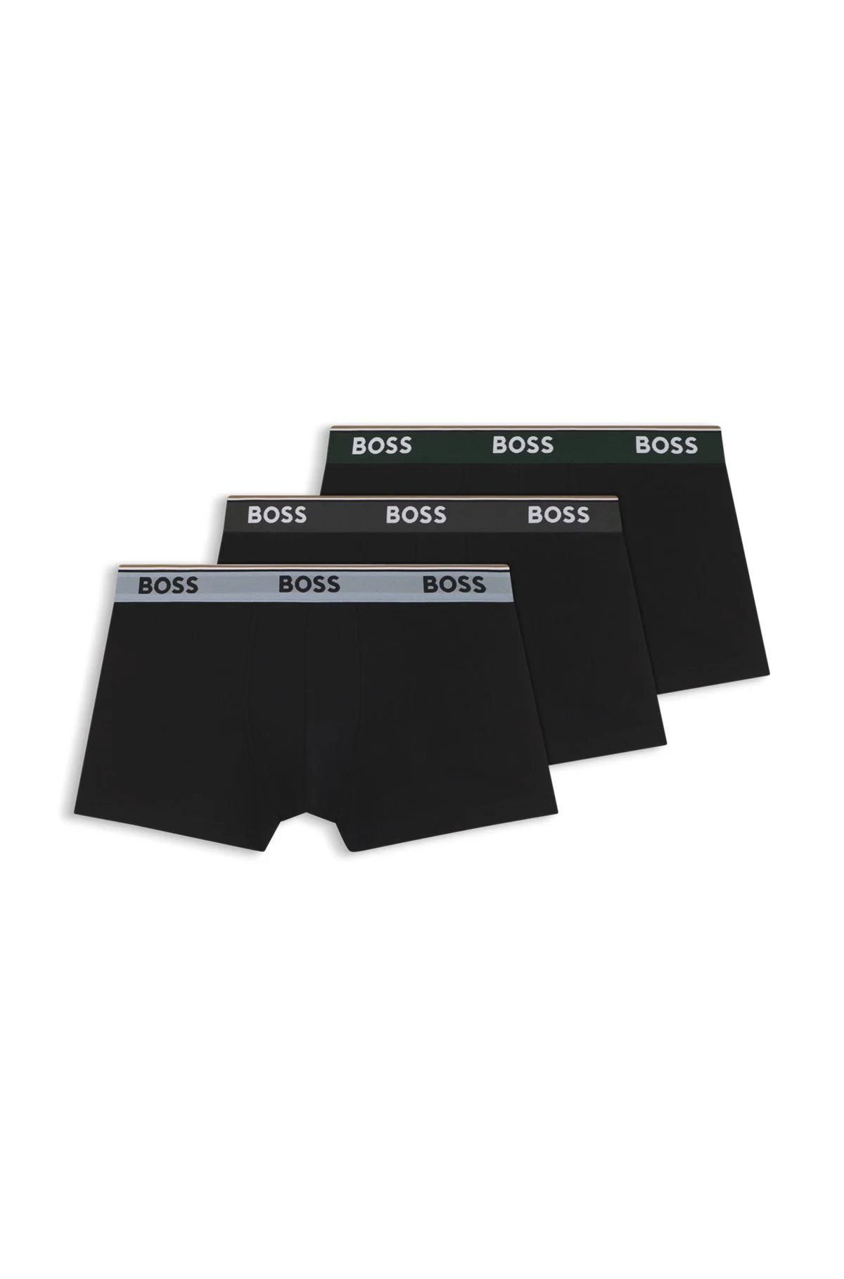 THREE-PACK STRETCH-COTTON TRUNKS - 1