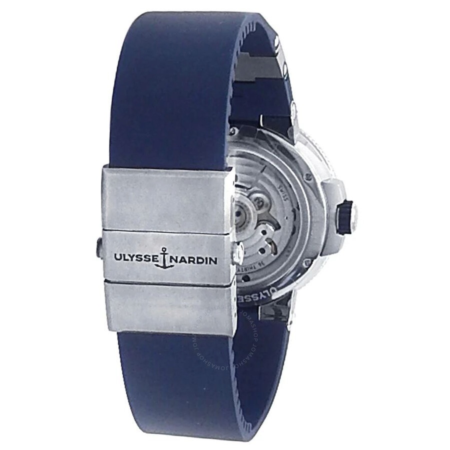Pre-owned Ulysse Nardin Marine Tourbillon Blue Dial Men's Watch 1283-181-3/e3 - 4