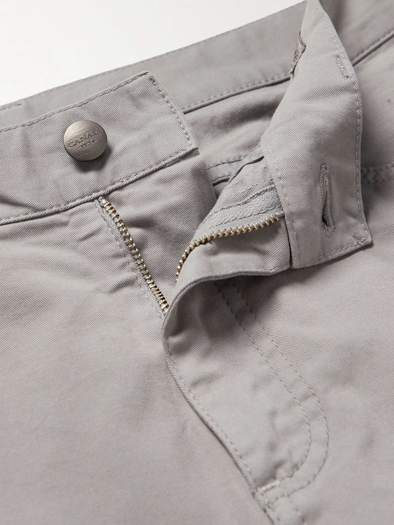 Slim-Fit Stretch-Cotton Chinos - 3