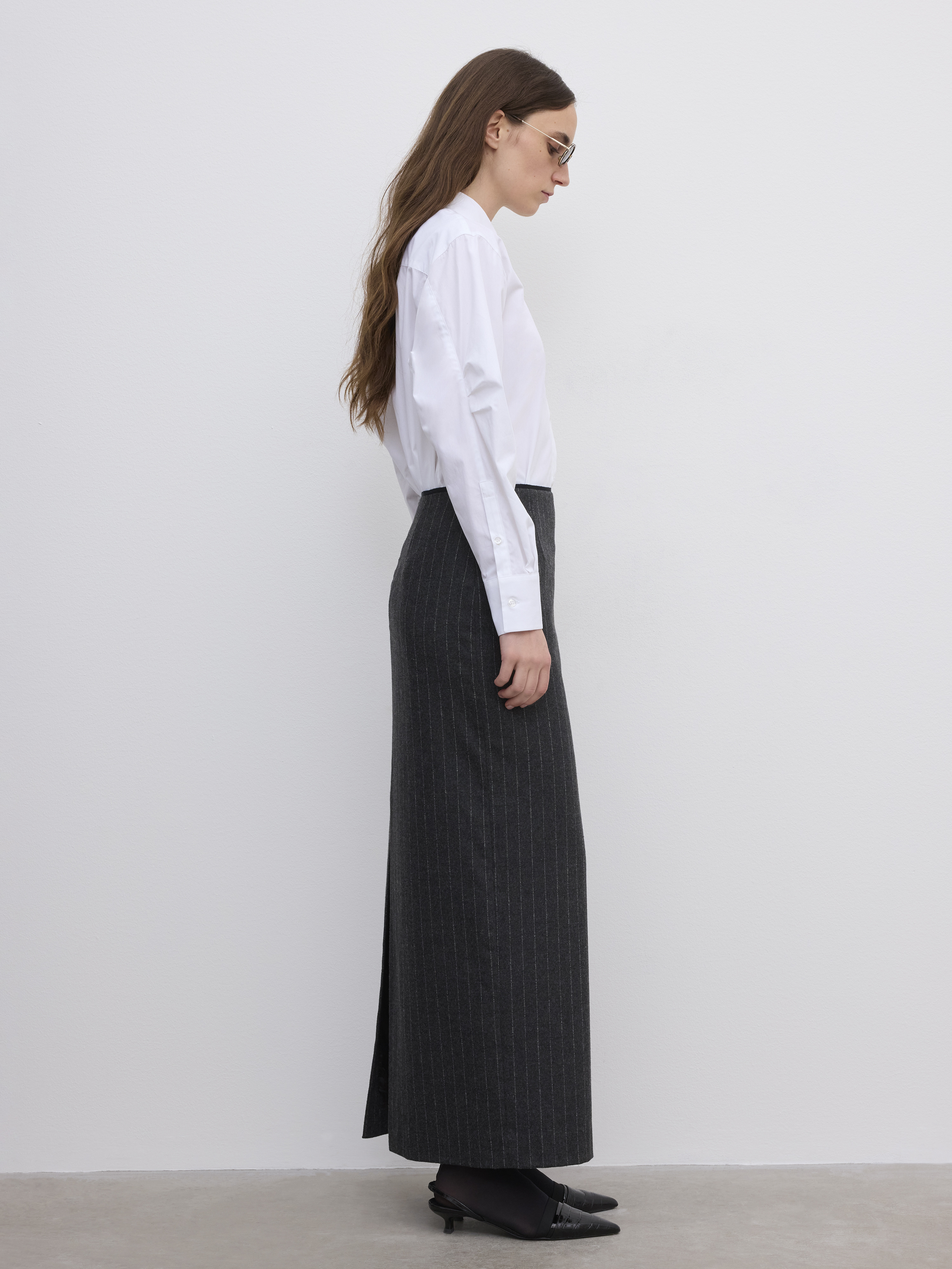Pencil Maxi Skirt - 4