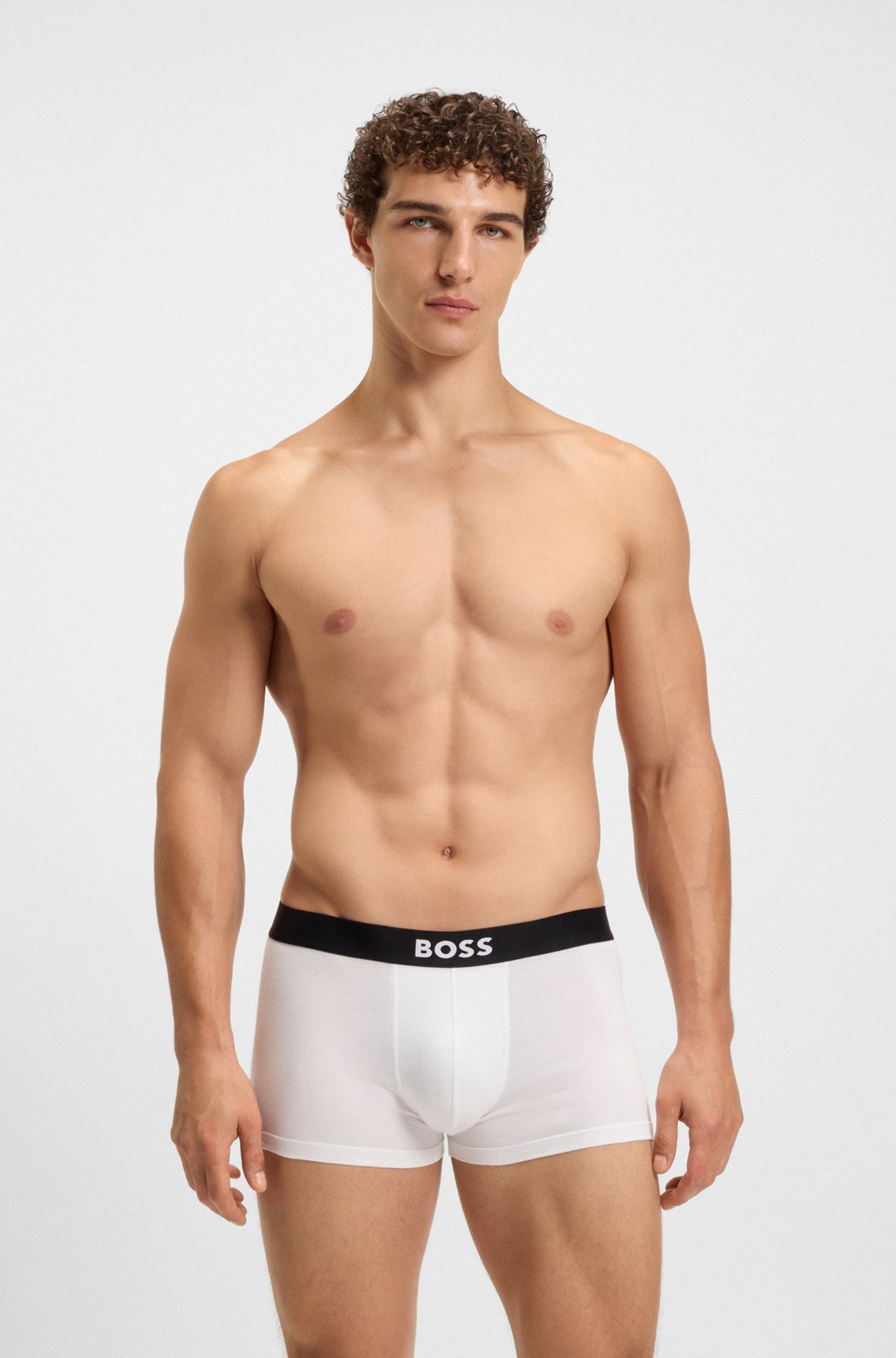 THREE-PACK OF STRETCH TRUNKS IN COTTON - 7