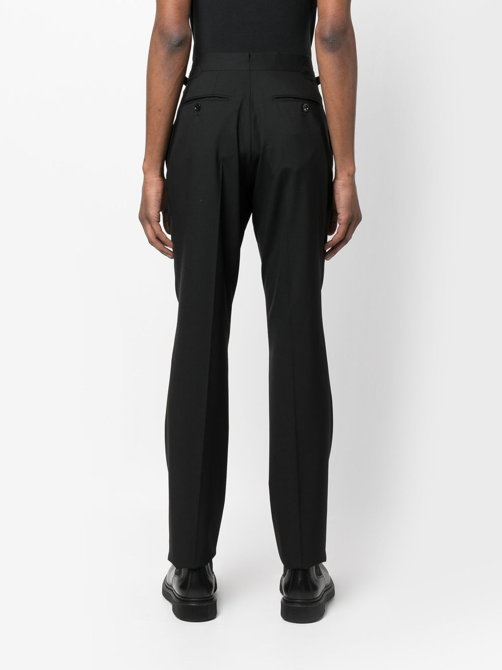 Shelton wool tailored trousers - 4