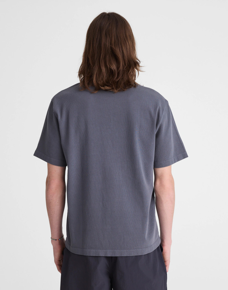 Madewell Short-Sleeve Compact-Knit Polo outlook