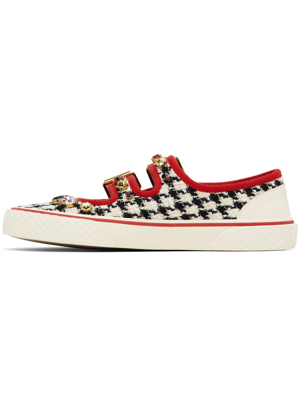 Off-White & Black Dollyboard Sneakers - 3