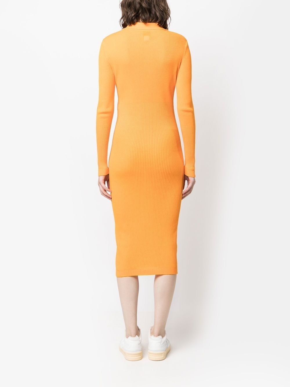 knitted polo dress - 4