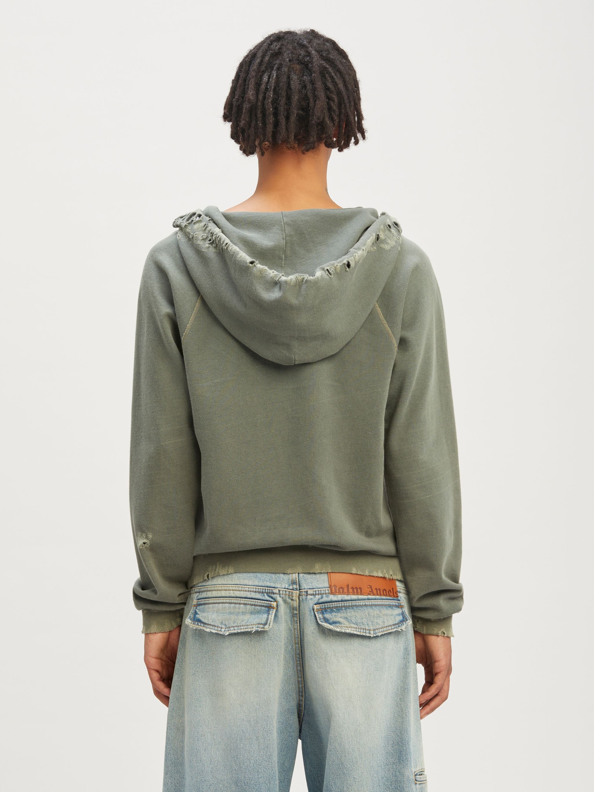 Bear Ripped Slim Hoody - 5
