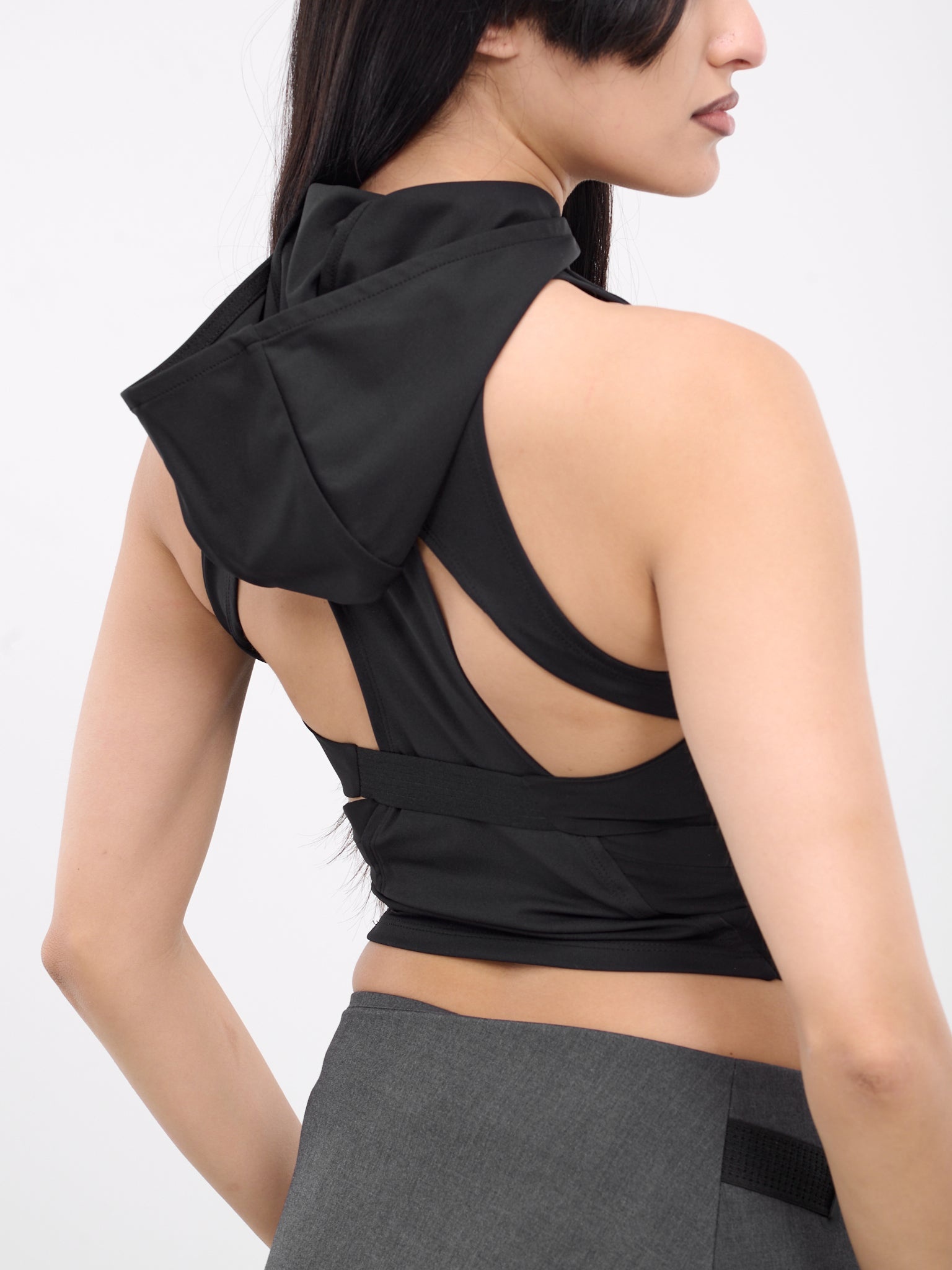 Asymmetric Hooded Tank - 5