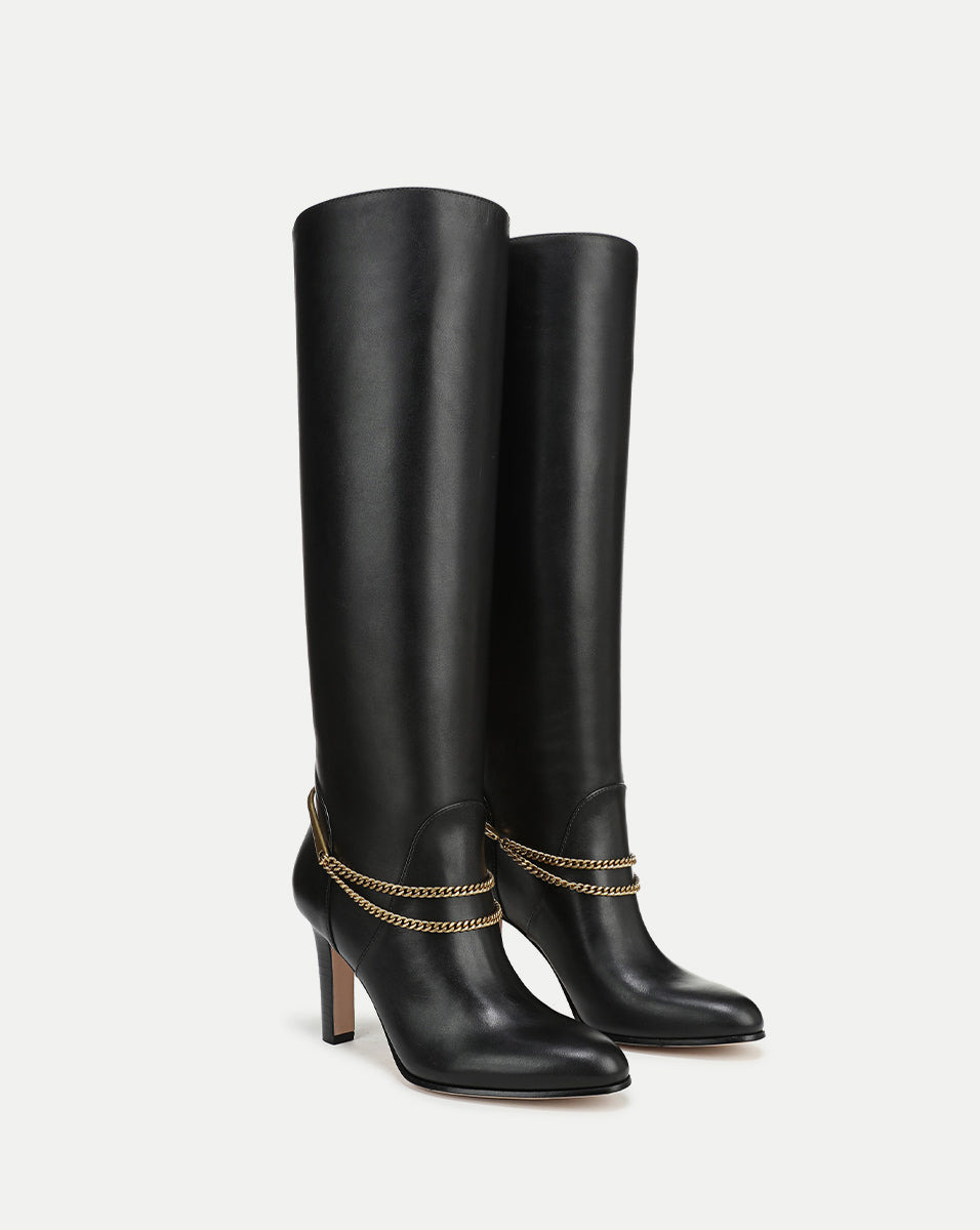 TARIAN TALL CHAIN BOOT - 2