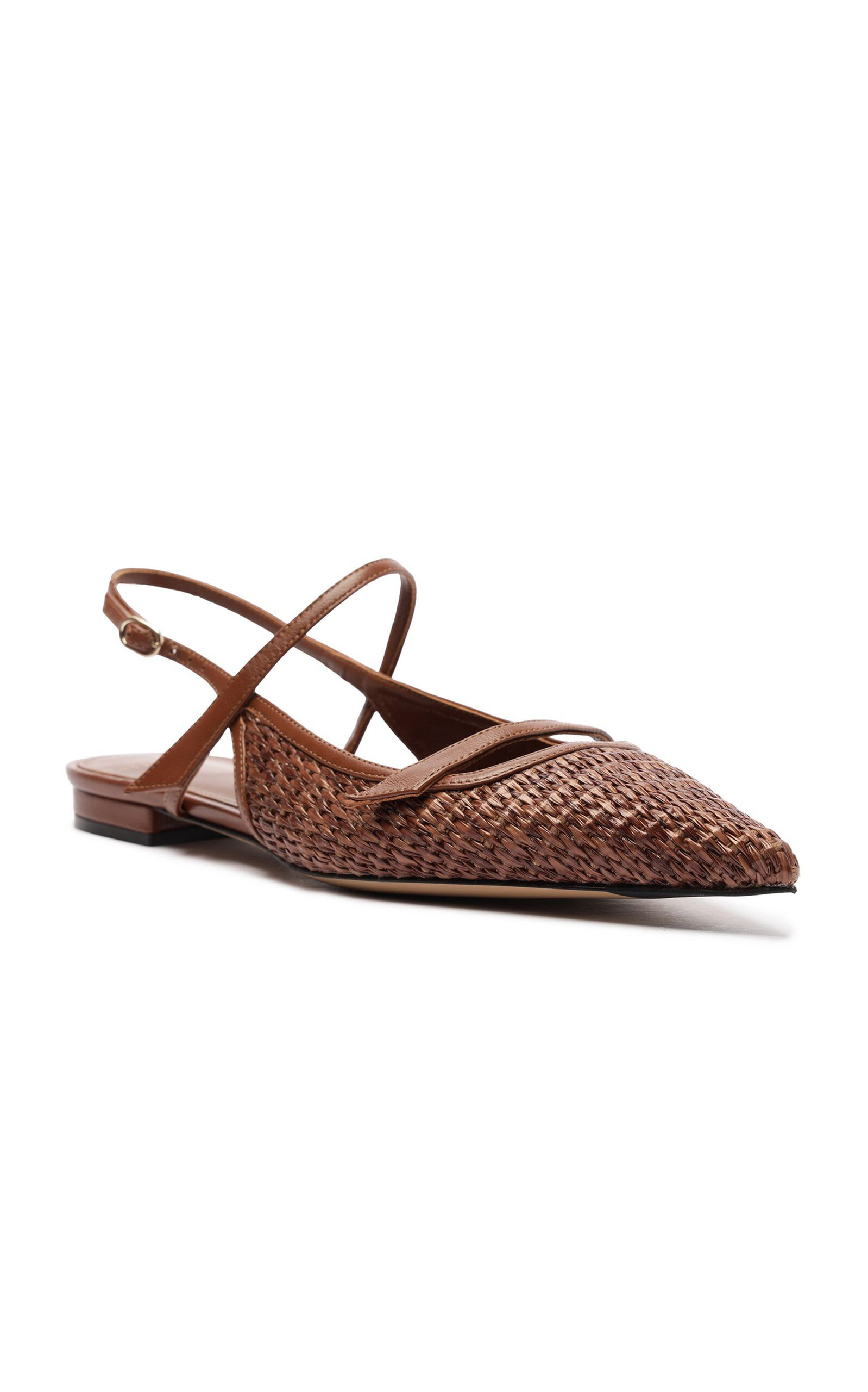 Tita Raffia Flats brown - 5