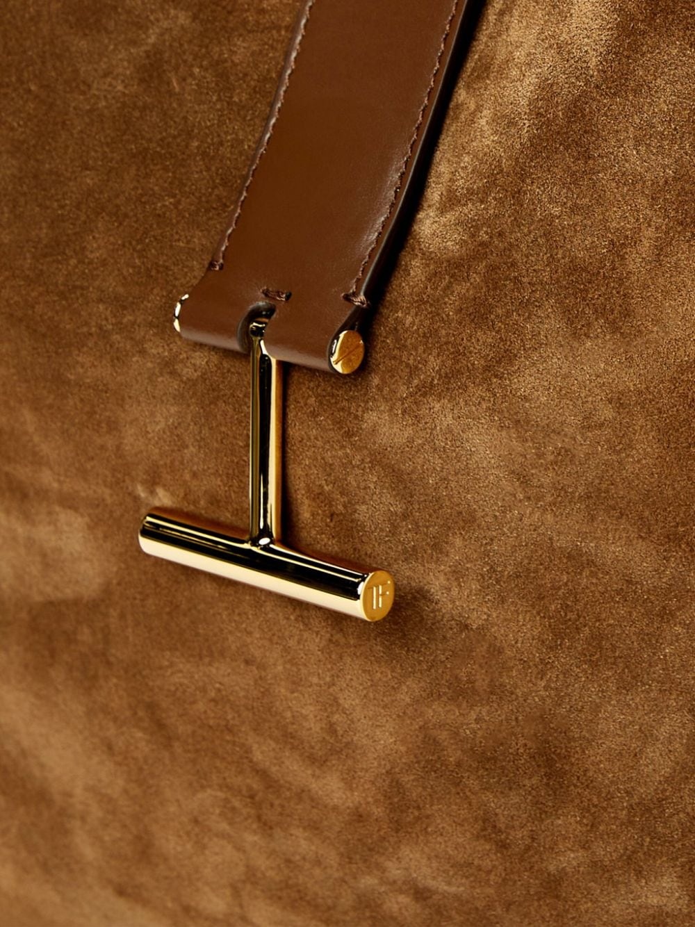small Tara suede shoulder bag - 4