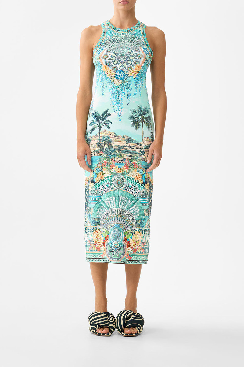 CAMILLA JERSEY TANK DRESS outlook