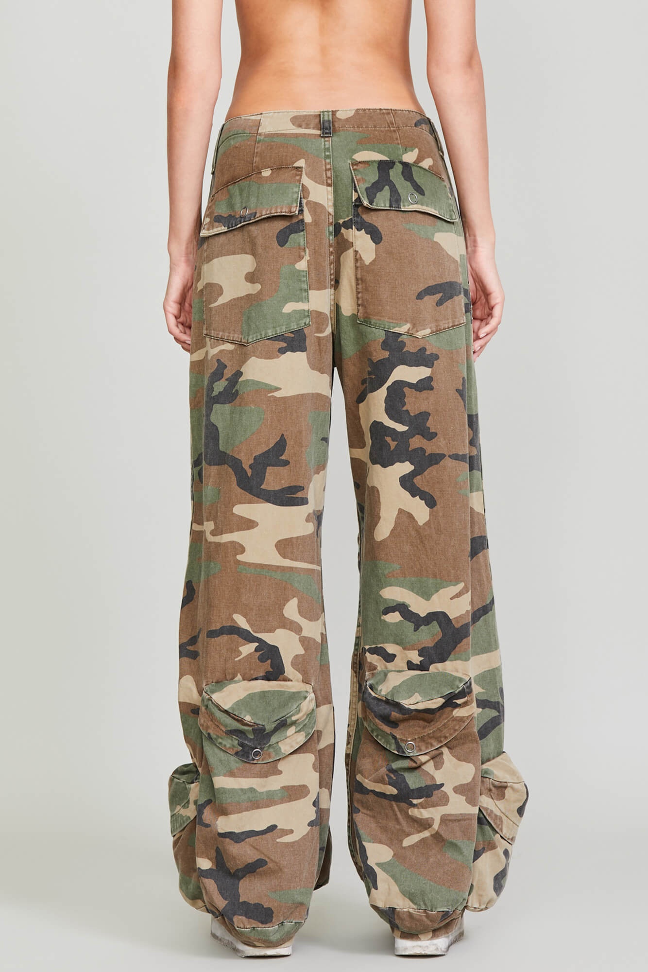 MULTI-POCKET UTILITY PANT - CAMO - 4