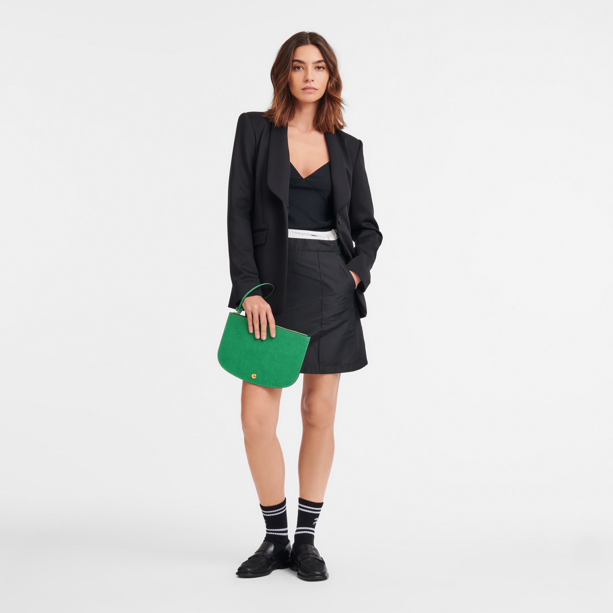 Épure Pouch Green - Leather - 2