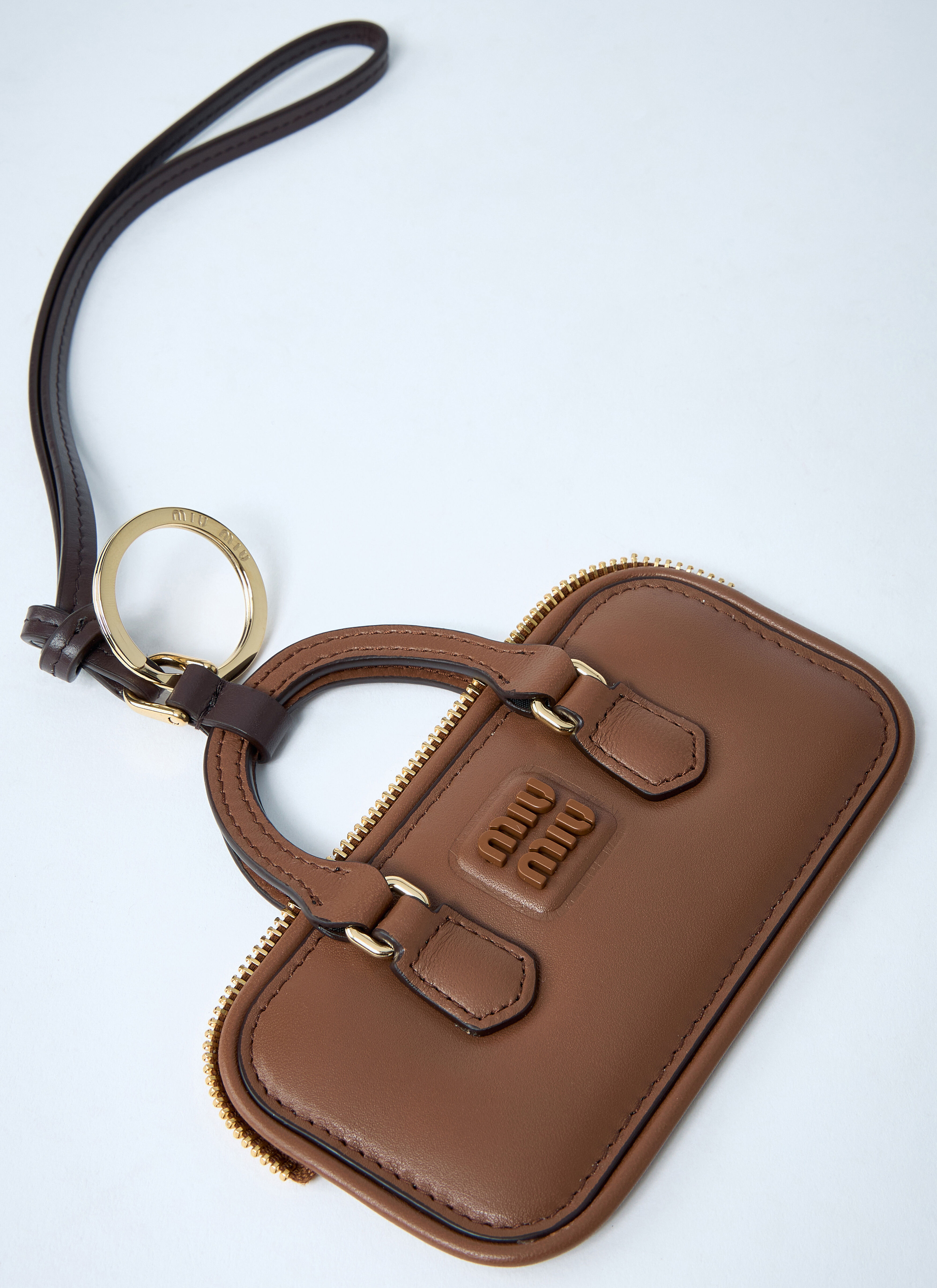 Arcadie Leather Keyring - 2