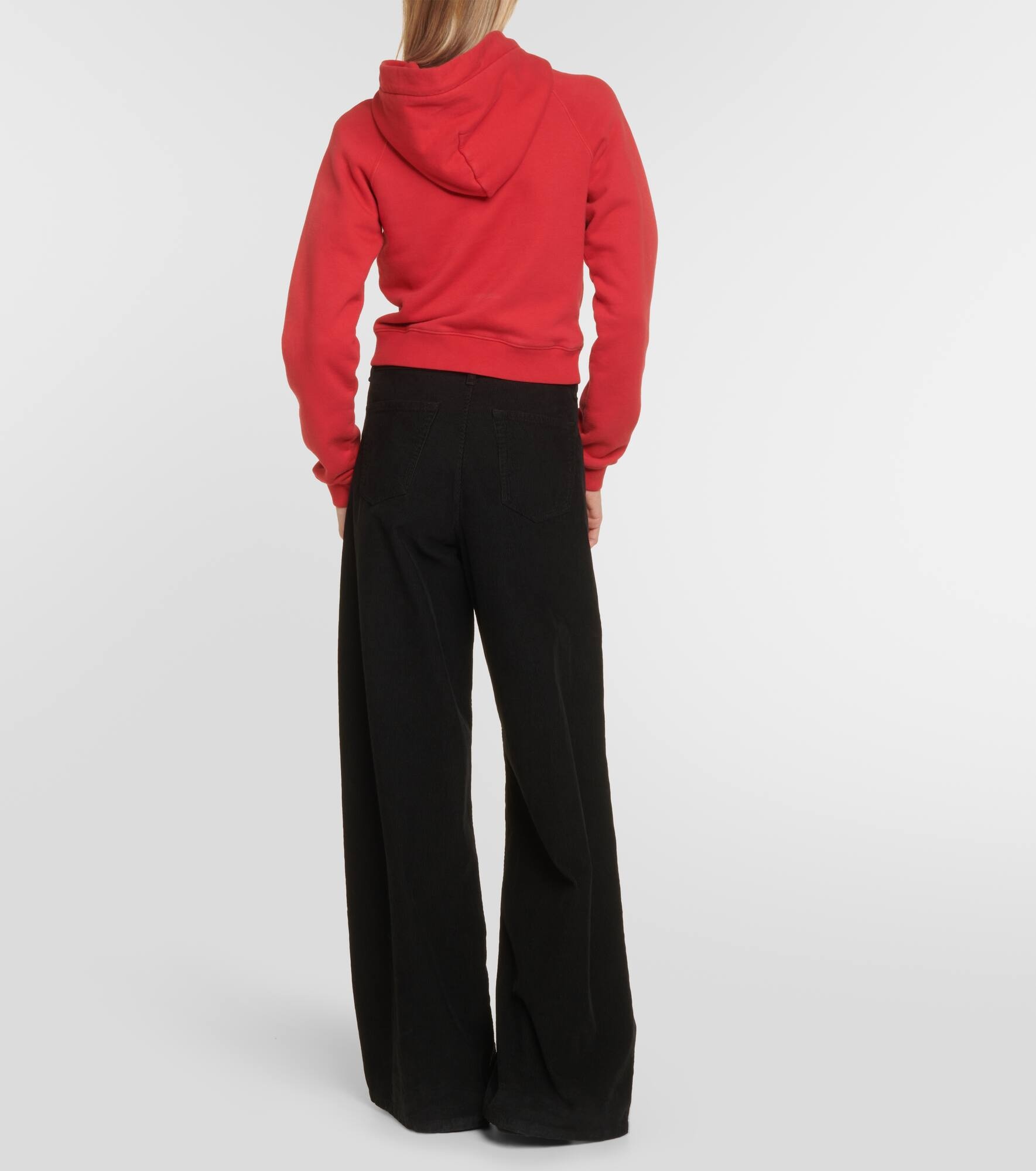 Chan cotton corduroy wide-leg pants - 3