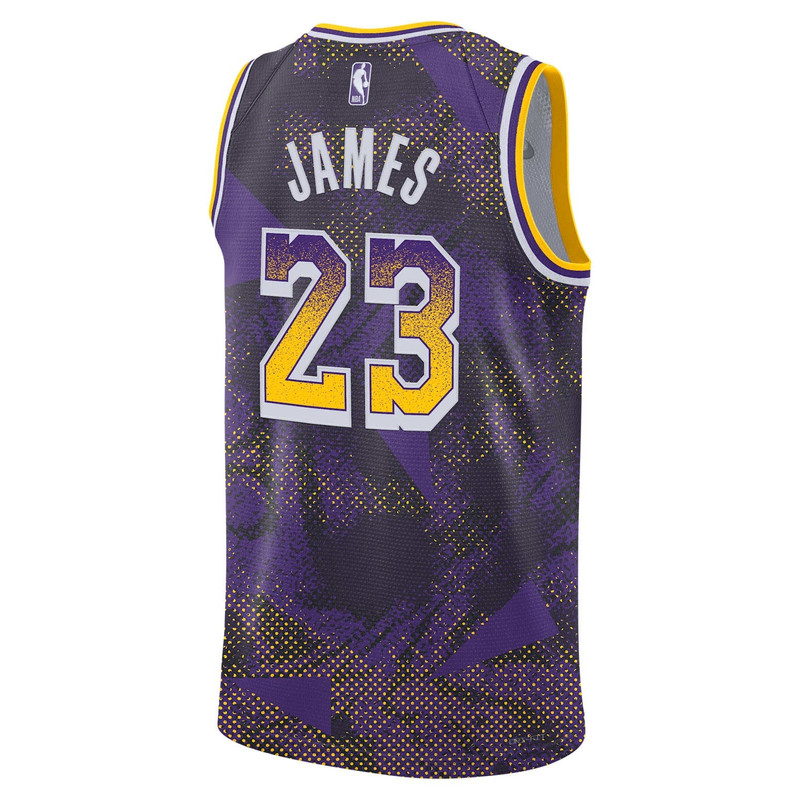 Nike Nike Dri-FIT NBA LeBron James Los Angeles Lakers 2025/26 Select Series Swingman Jersey 'Field Purple outlook