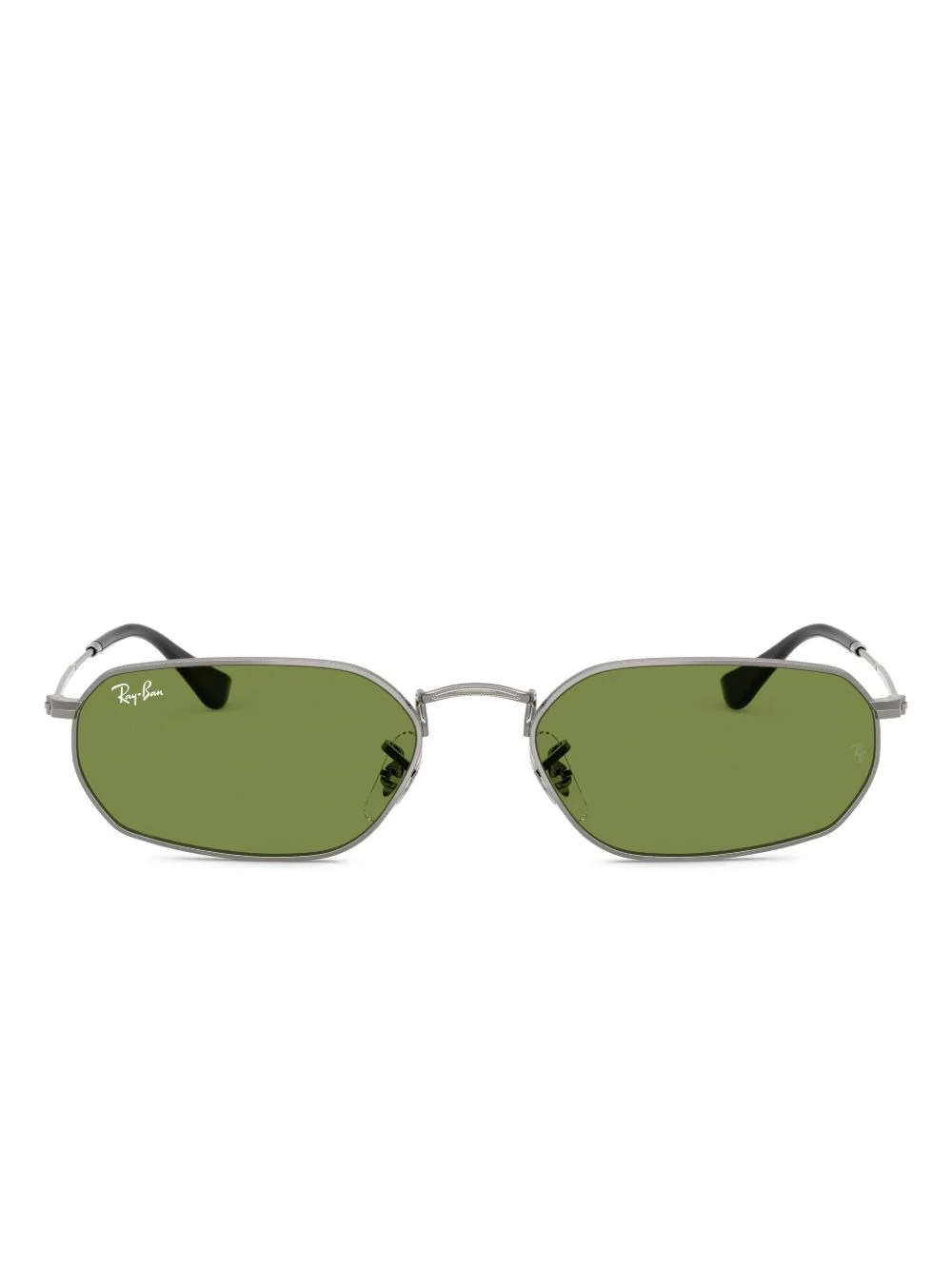 geometric-frame sunglasses - 1