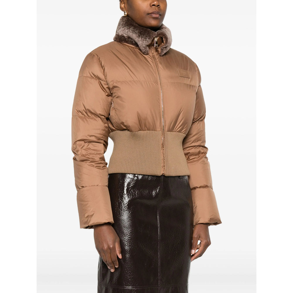Fendi Brown Jackets - Puffer Jackets Women - 3