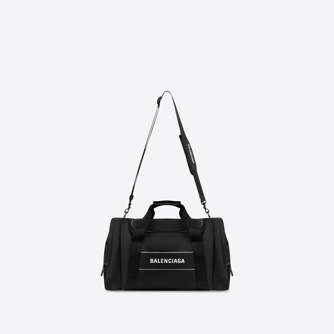 Men's Sport Gym Bag in Black/white - 6