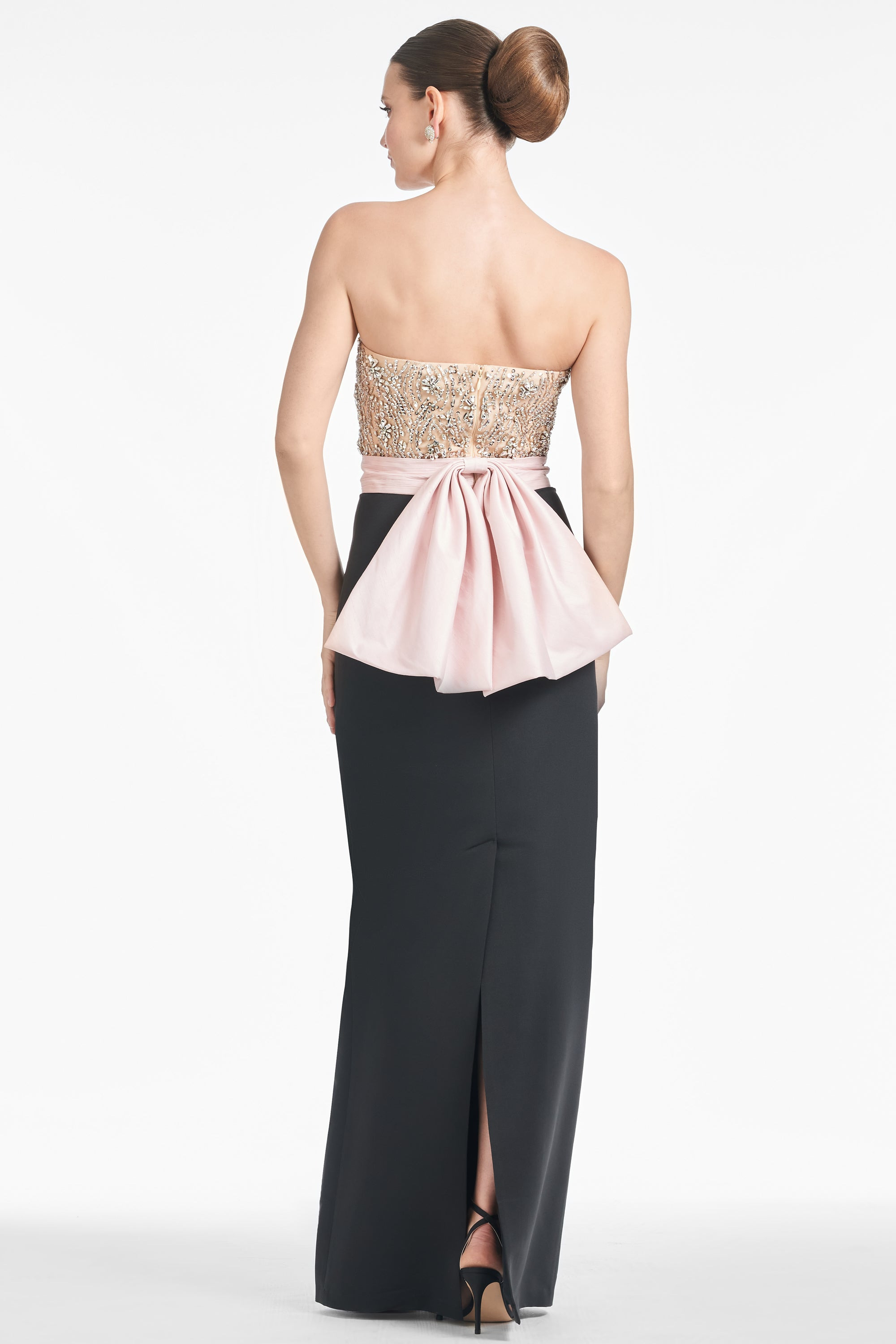 Marilyn Gown - Blush/Black - 6