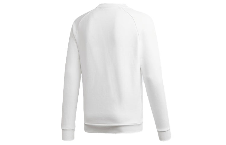 adidas originals Casual Sports Pullover Round Neck White ED6208 - 2