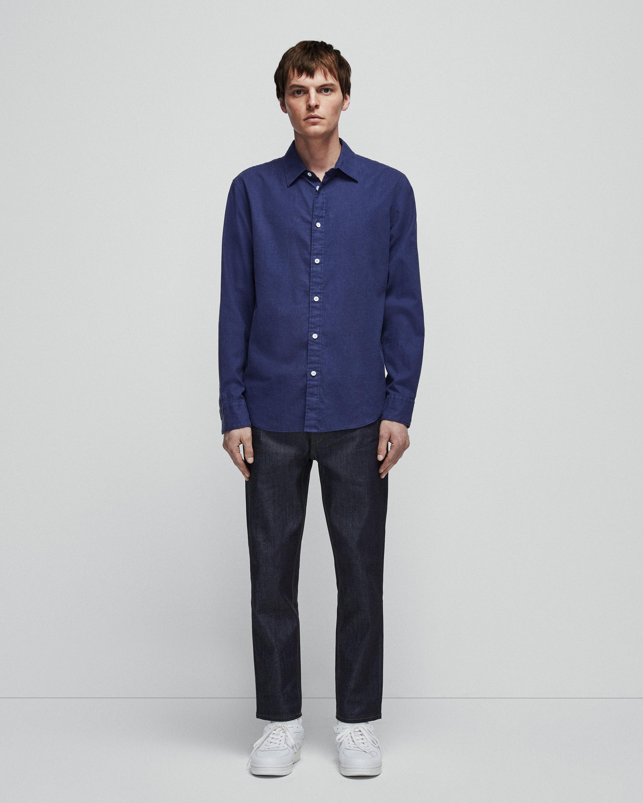 Gus Cotton Shirt
Relaxed Fit Button Down Shirt - 3