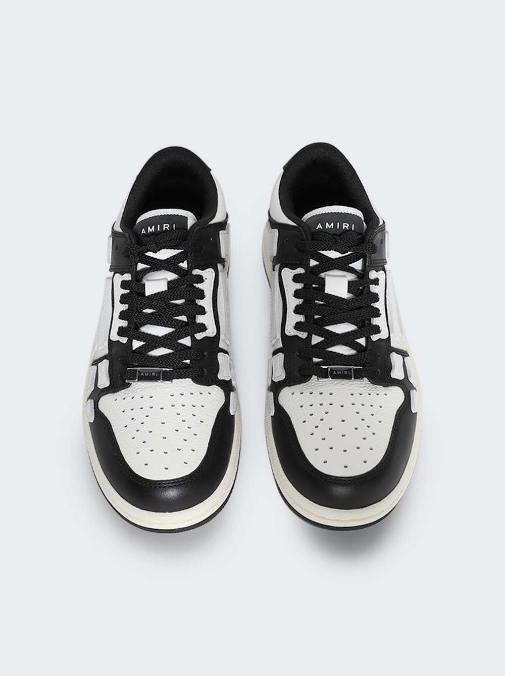 Skel Top Low Top Sneakers Black And White - 3