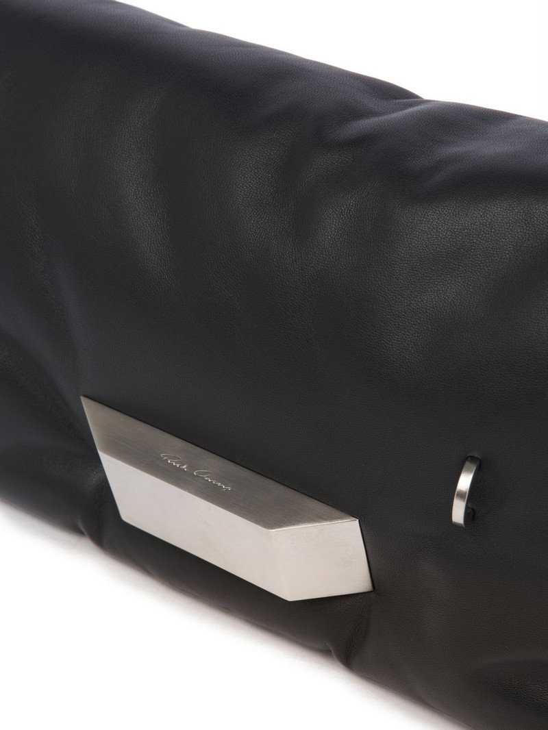 smoothing-finish lambskin shoulder bag 6