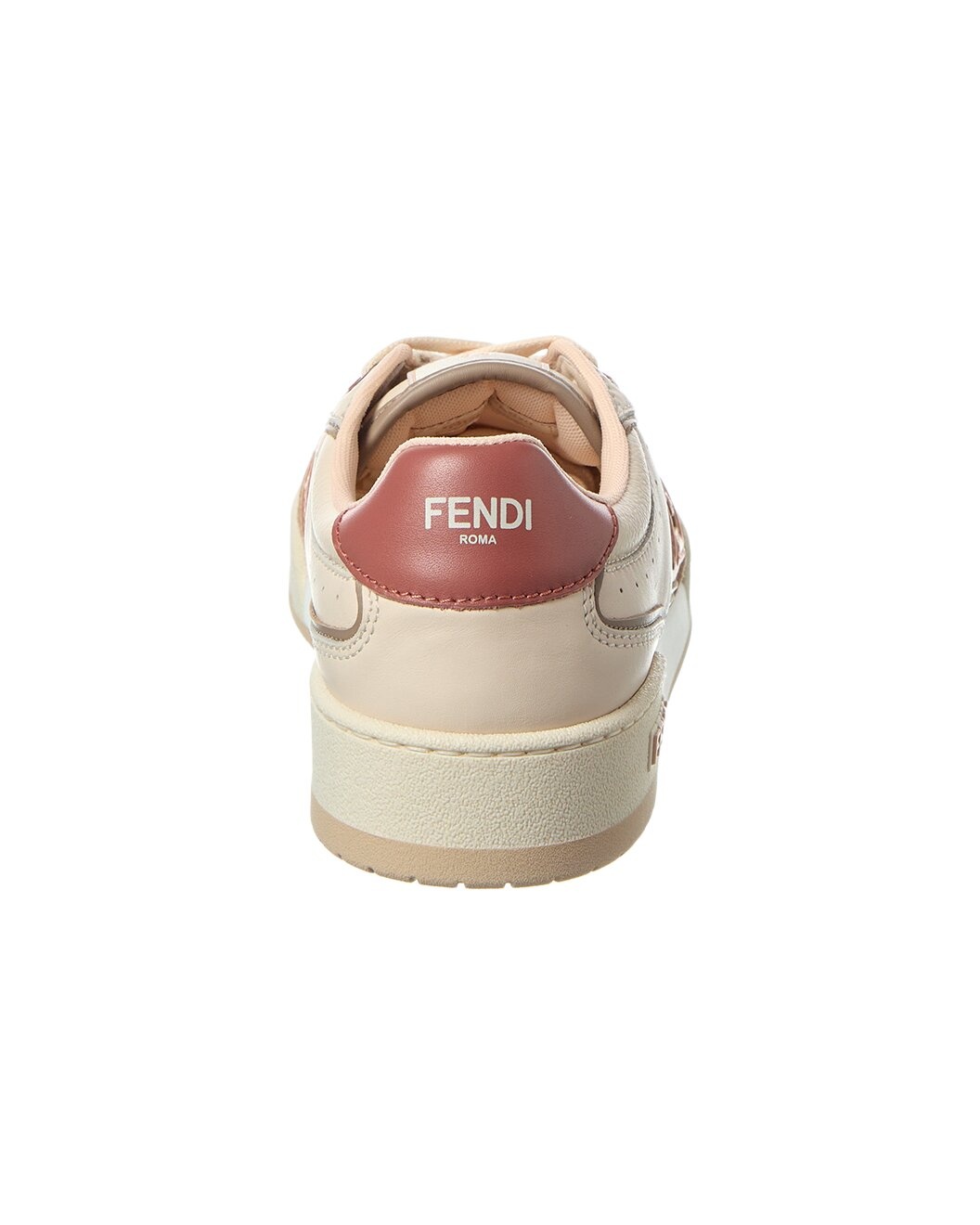 FENDI Match Leather & Suede Sneaker - 3