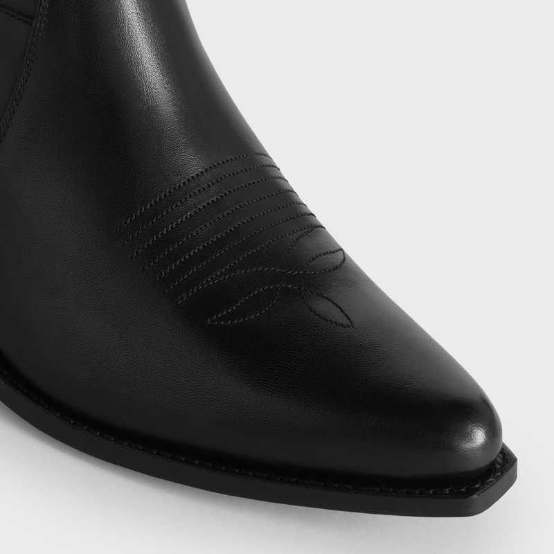 CELINE BERLIN BOOTS CAVALRY ZIPPED BOOT IN VEGETAL CALFSKIN 4