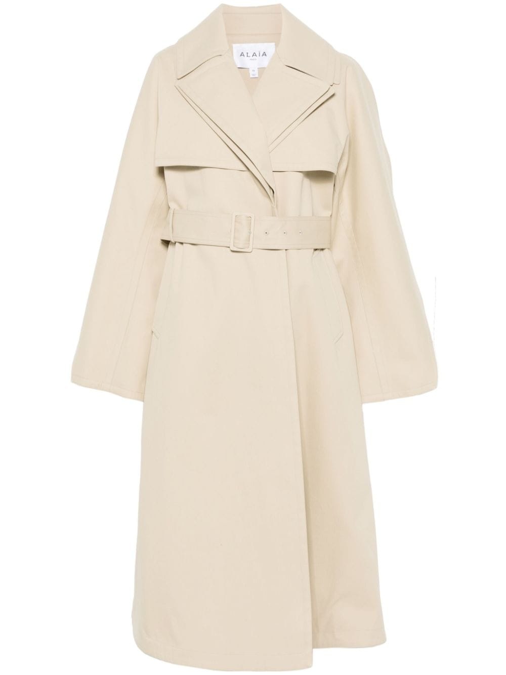 Alaïa slit-detail trench coat | REVERSIBLE