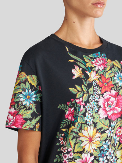 Etro T-SHIRT WITH BOUQUET PRINT outlook
