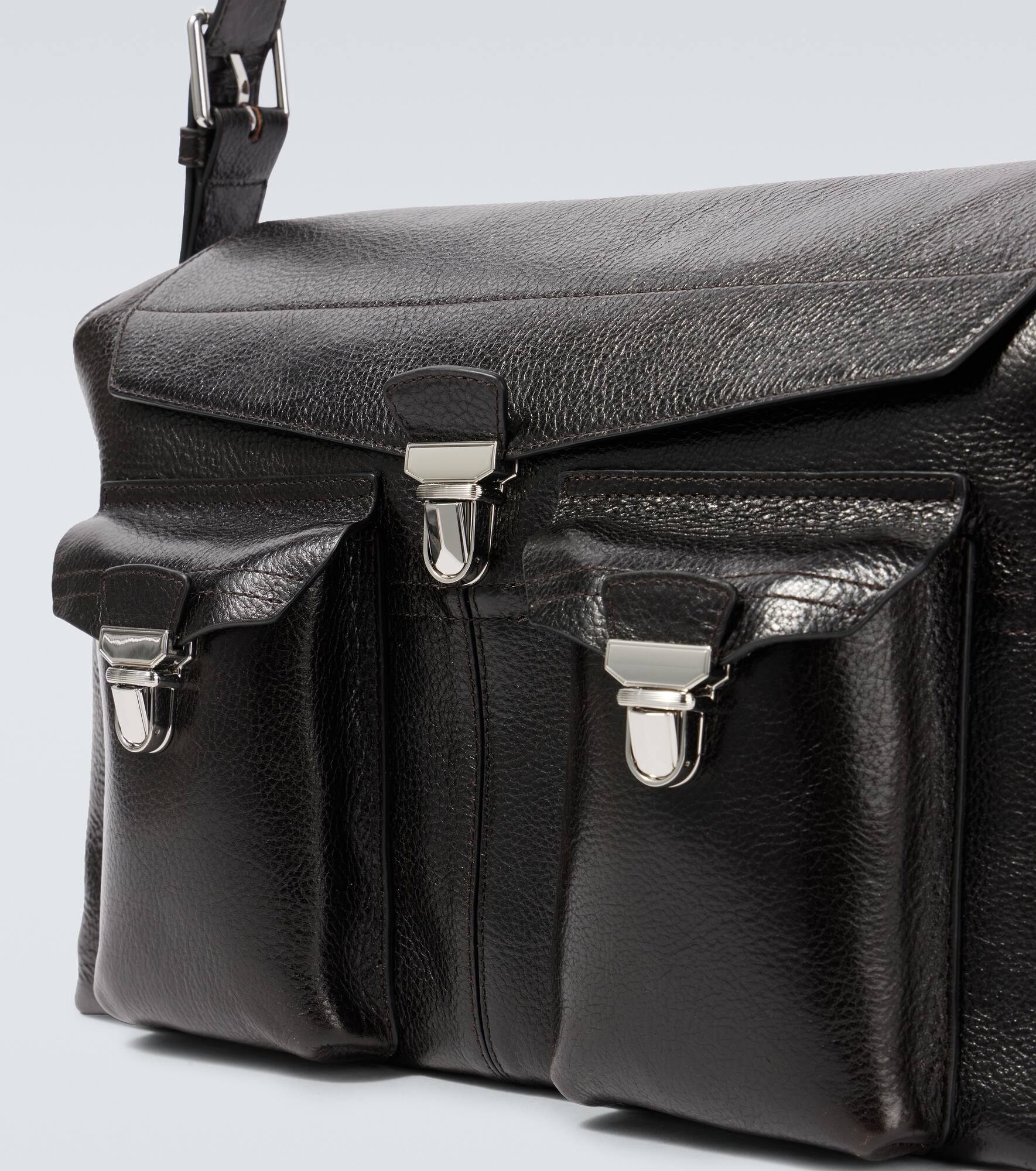 Week-end Gear leather shoulder bag - 6