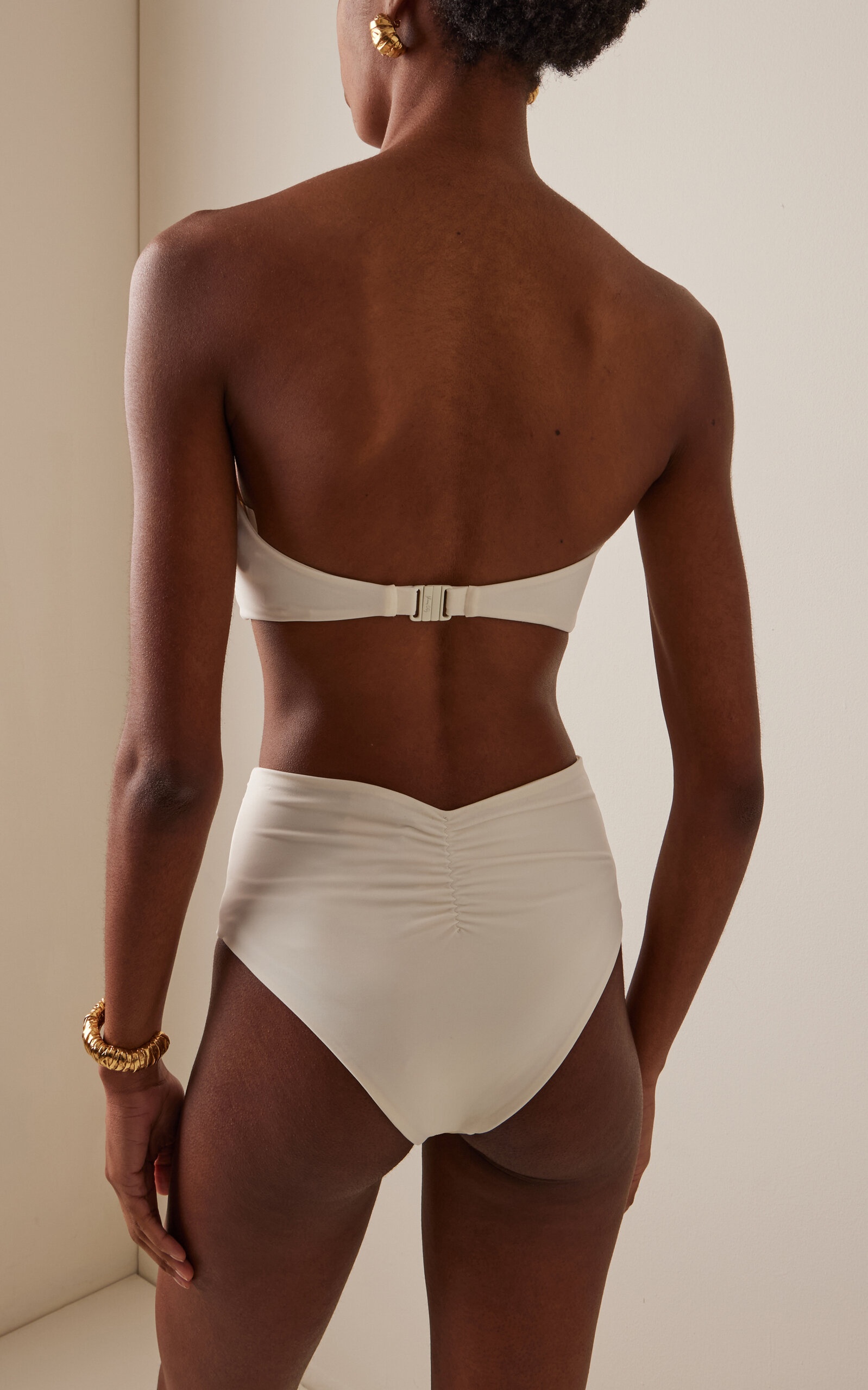 Marinera Ring-Detailed Bikini Bottom ivory - 3