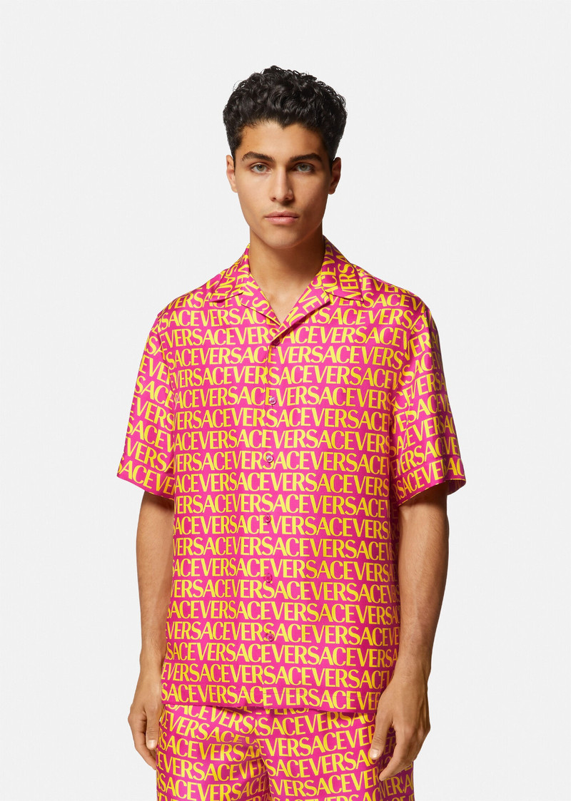 Versace Allover Silk Shirt 3