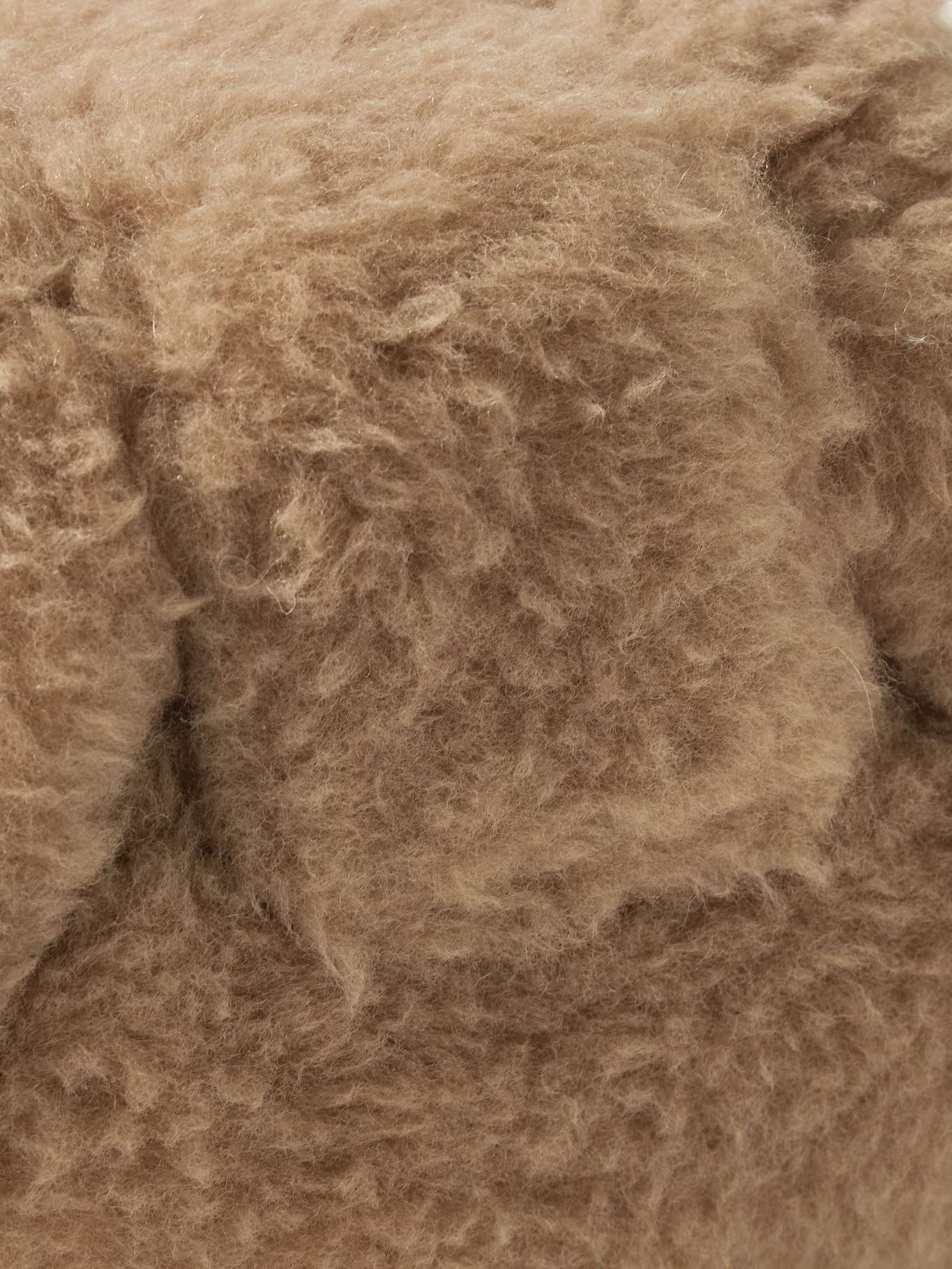Soft Demi wool, silk and cashmere-blend clutch - 4