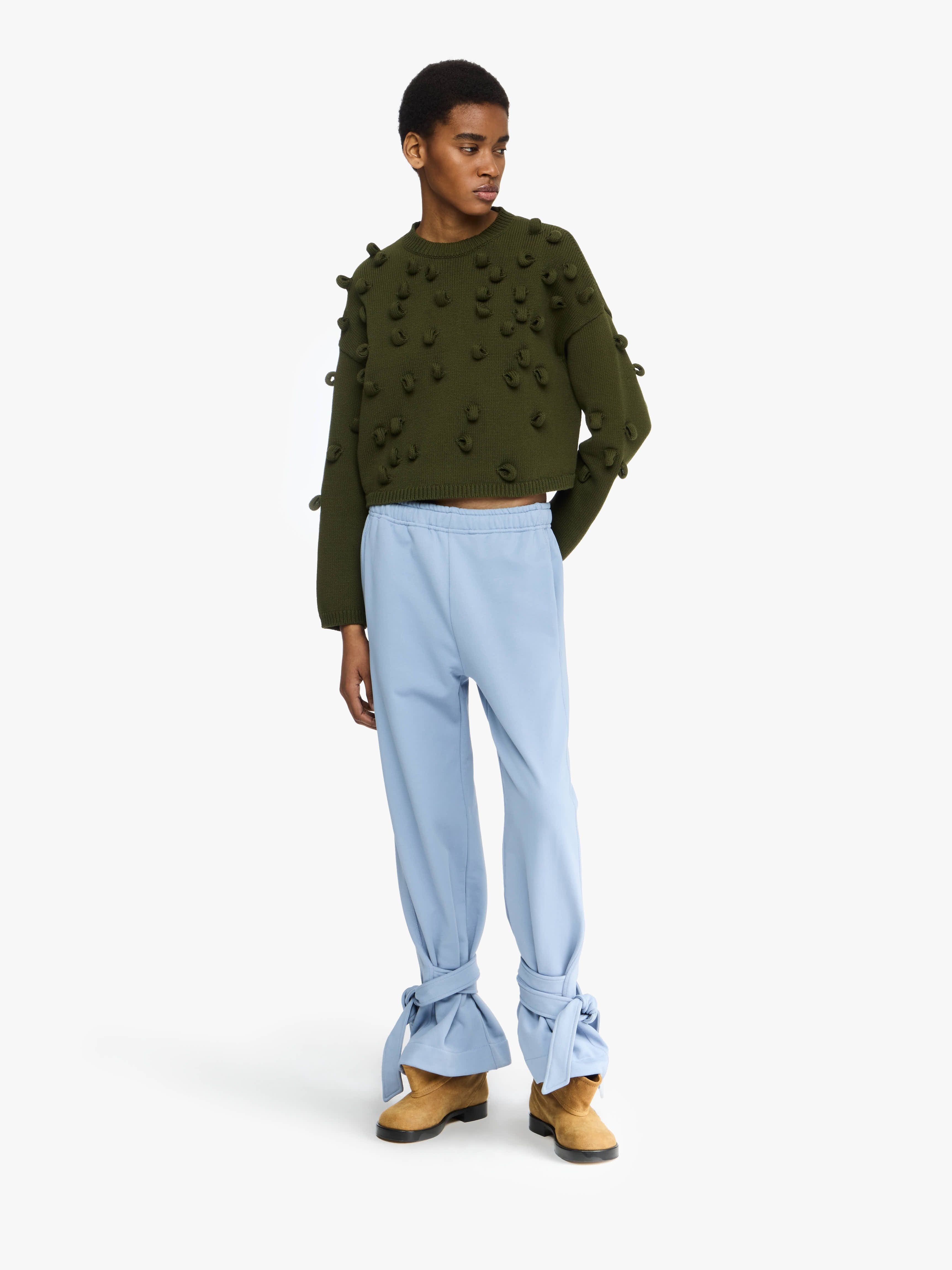 TIED BOW JOGGERS - 2