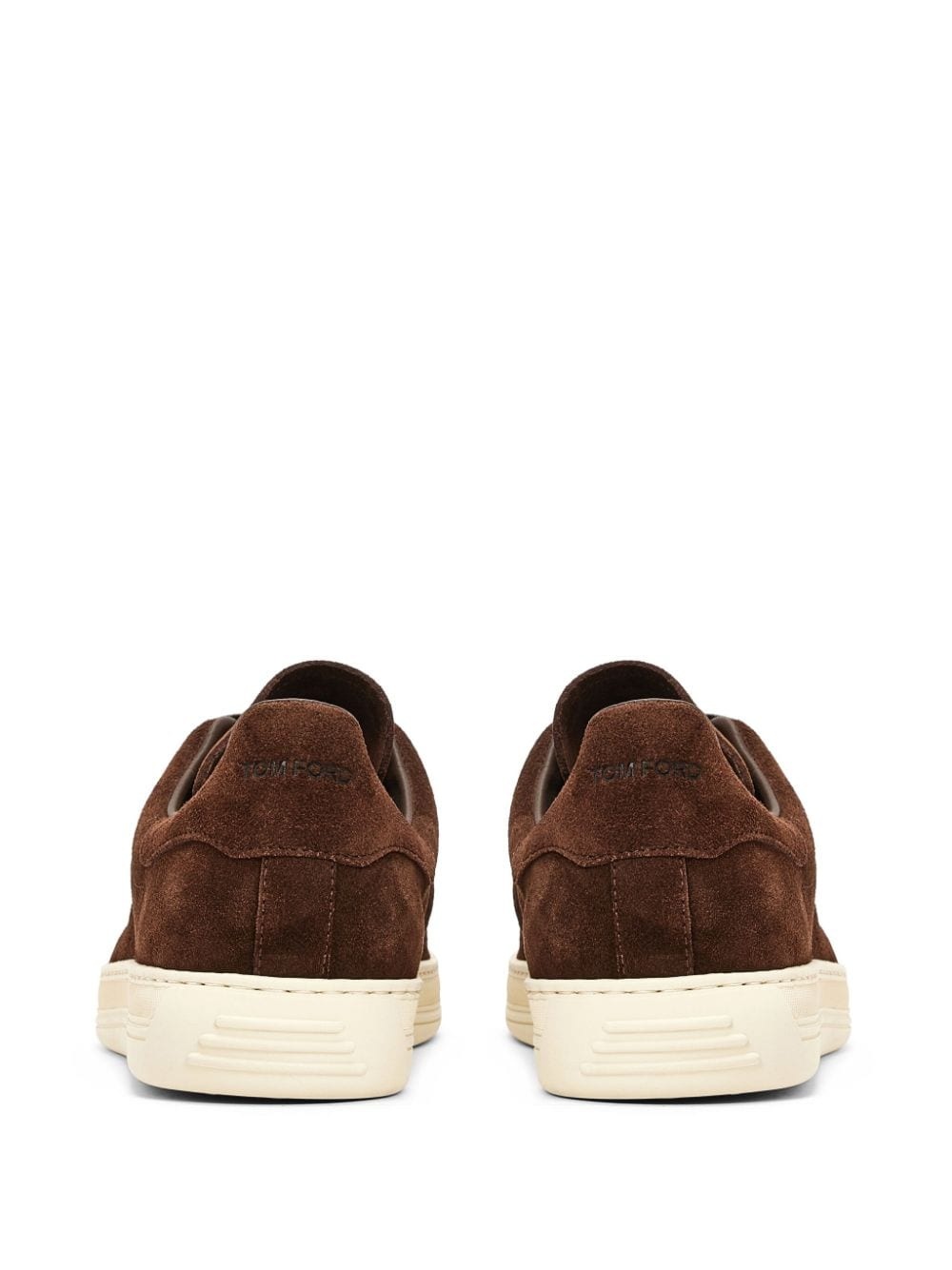 lace up logo-print trainers - 3