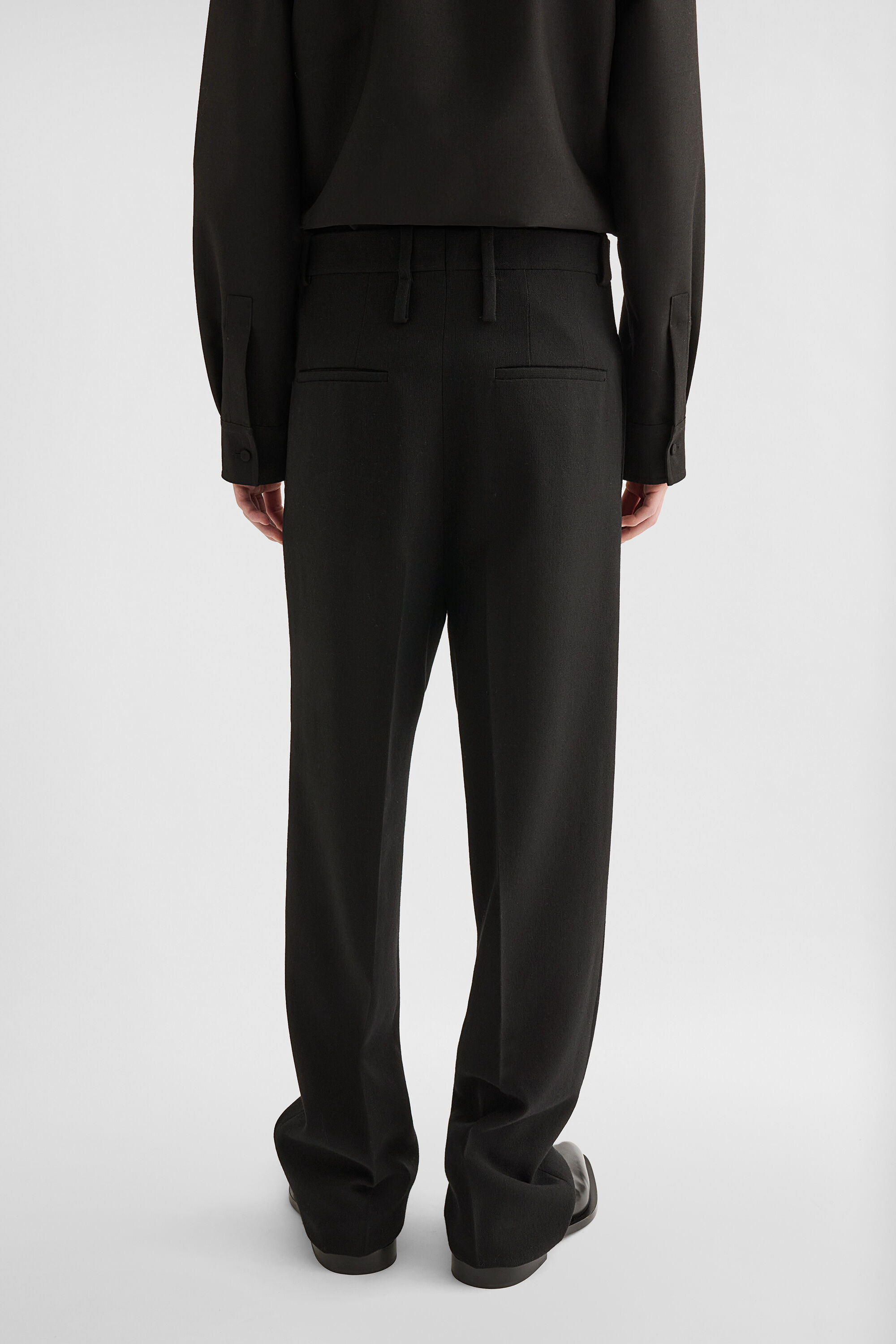 Wool Canvas Trousers - 6