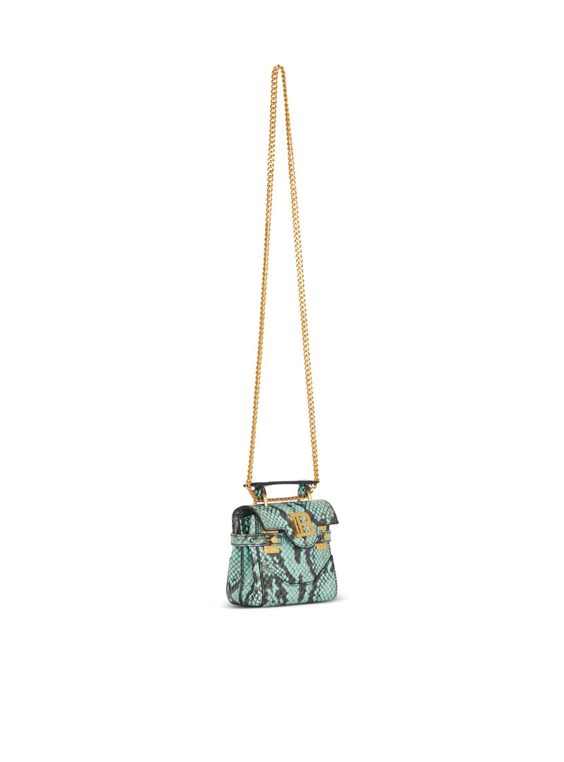 B-Buzz snakeskin-effect leather mini bag 3