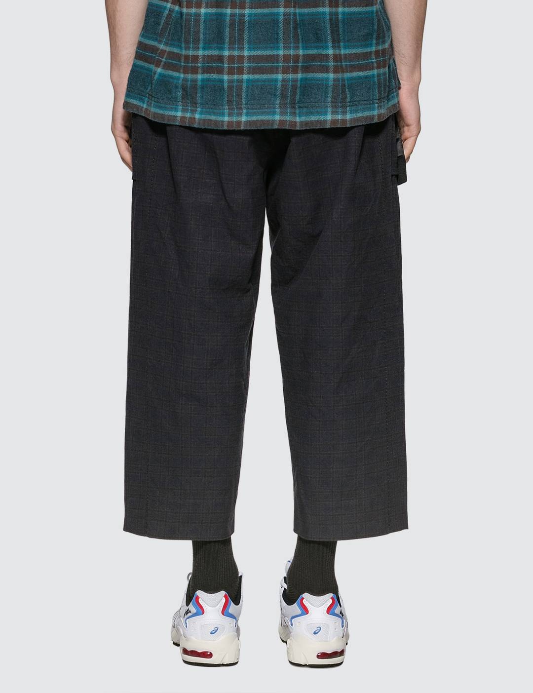 Glencheck Cropped Pants - 3