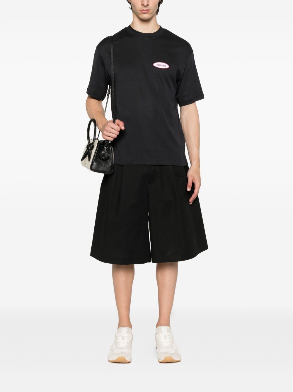 The Stazione oval-patch T-shirt - 2