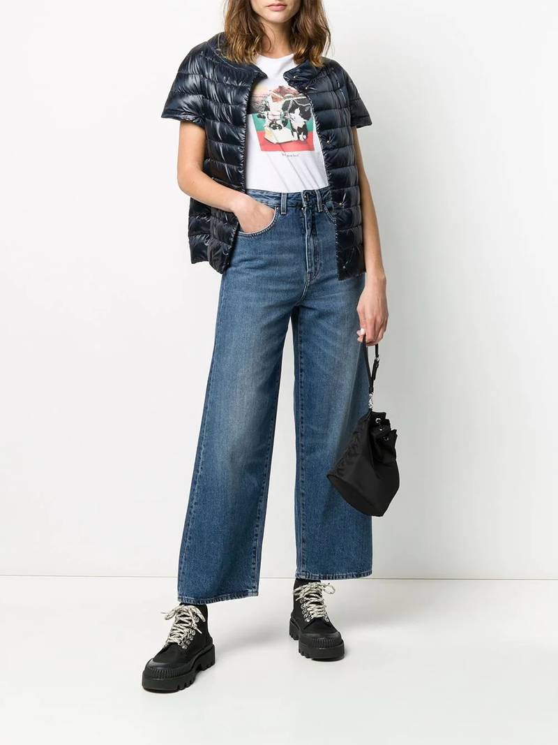 Herno Great short-sleeved down jacket outlook