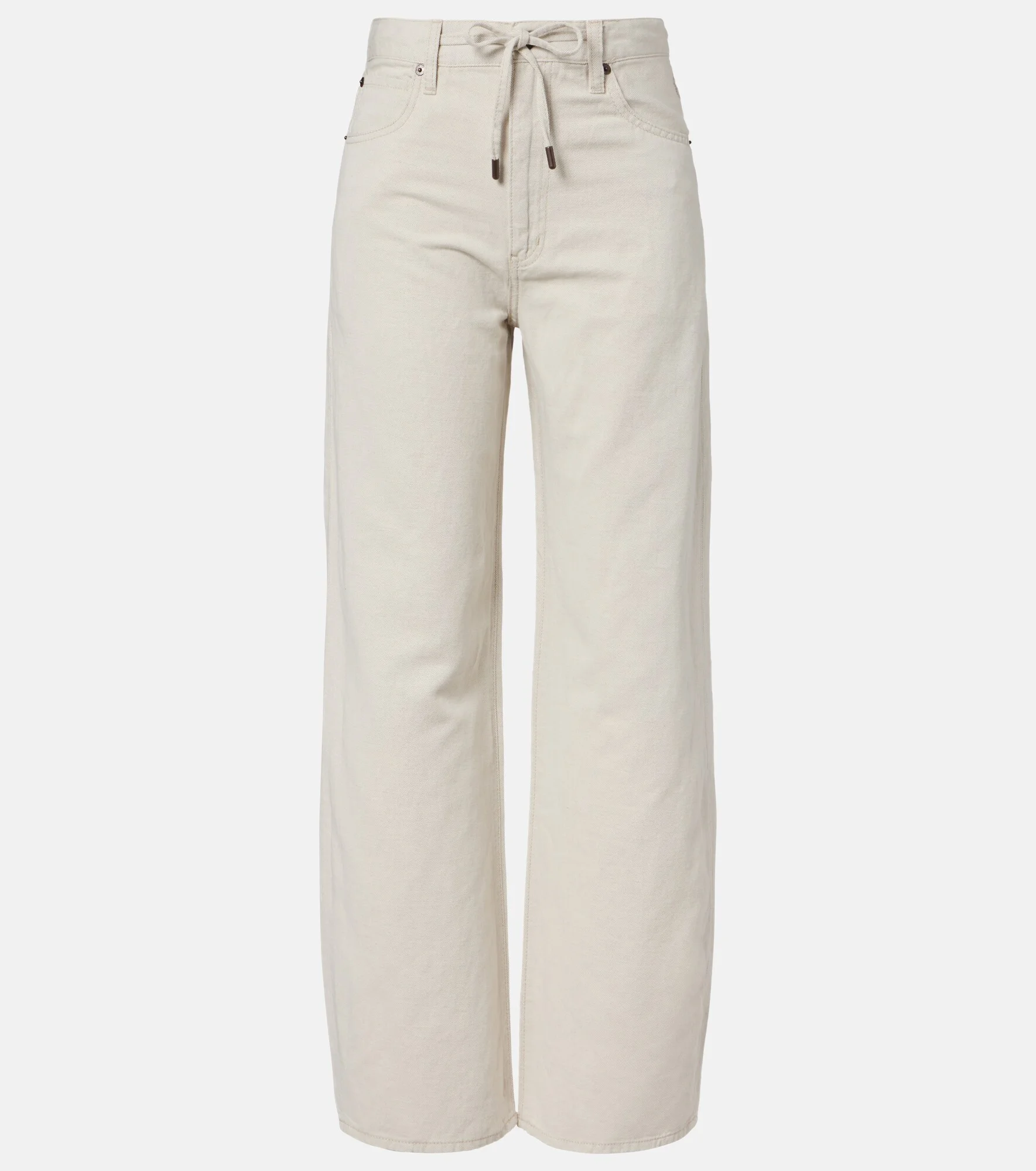 Off Duty Drawstring wide-leg jeans - 1
