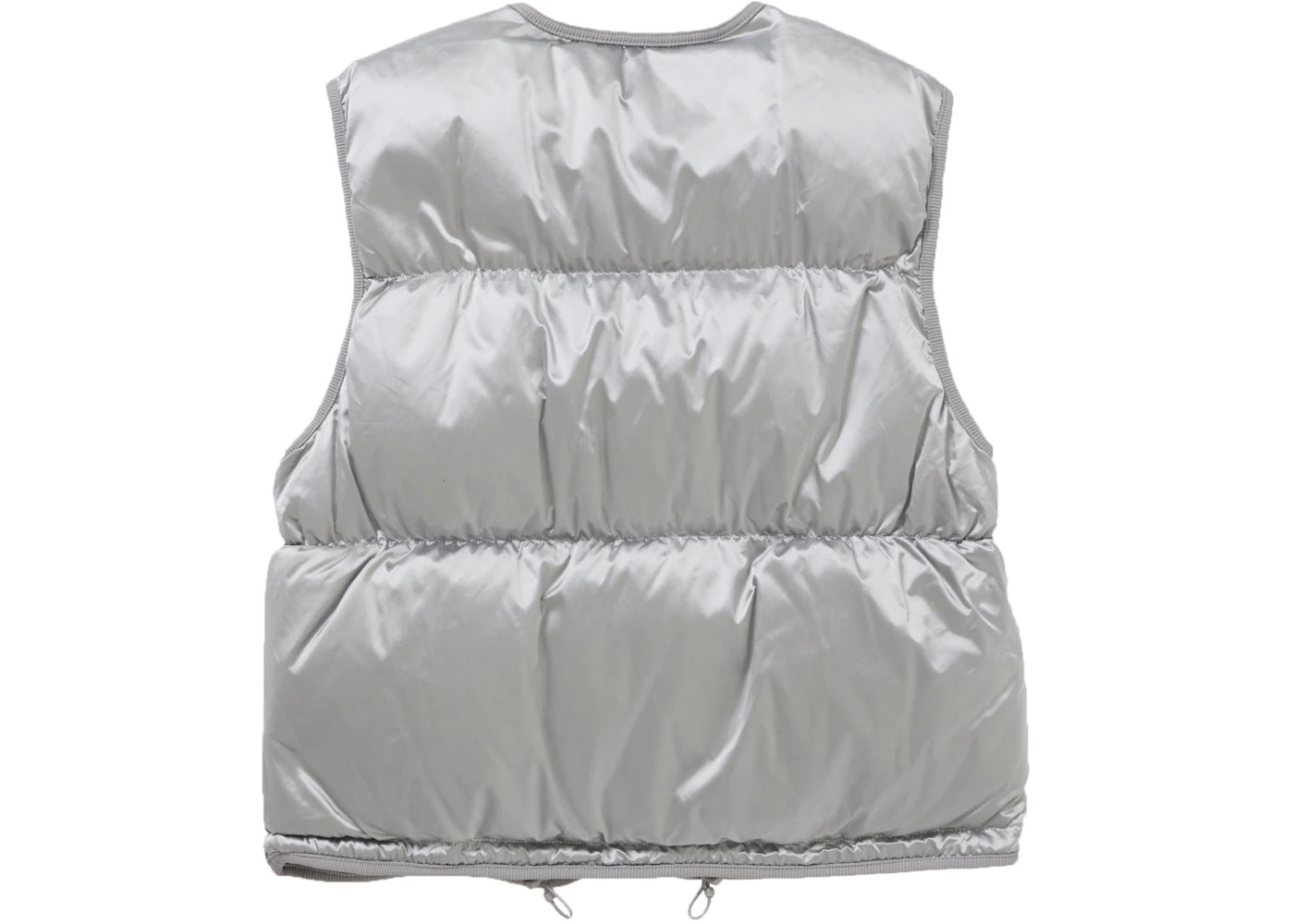 Supreme Marithé + François Girbaud Down Puffer Vest Silver - 3