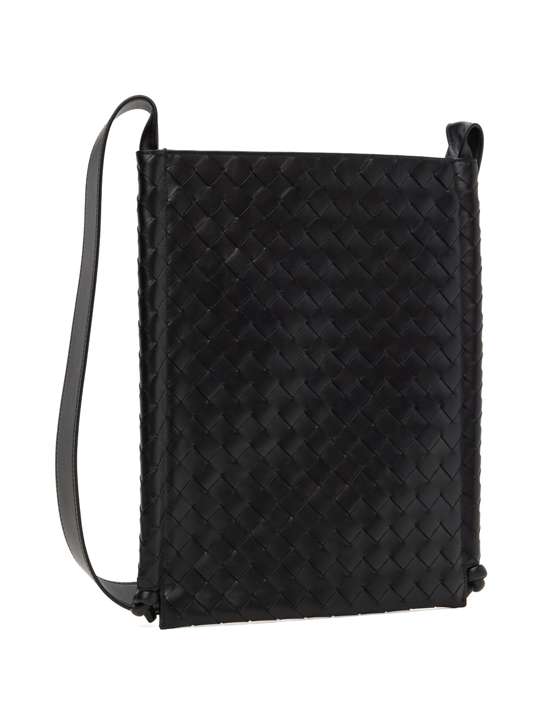 Black Large Flat Loop Pouch - 2