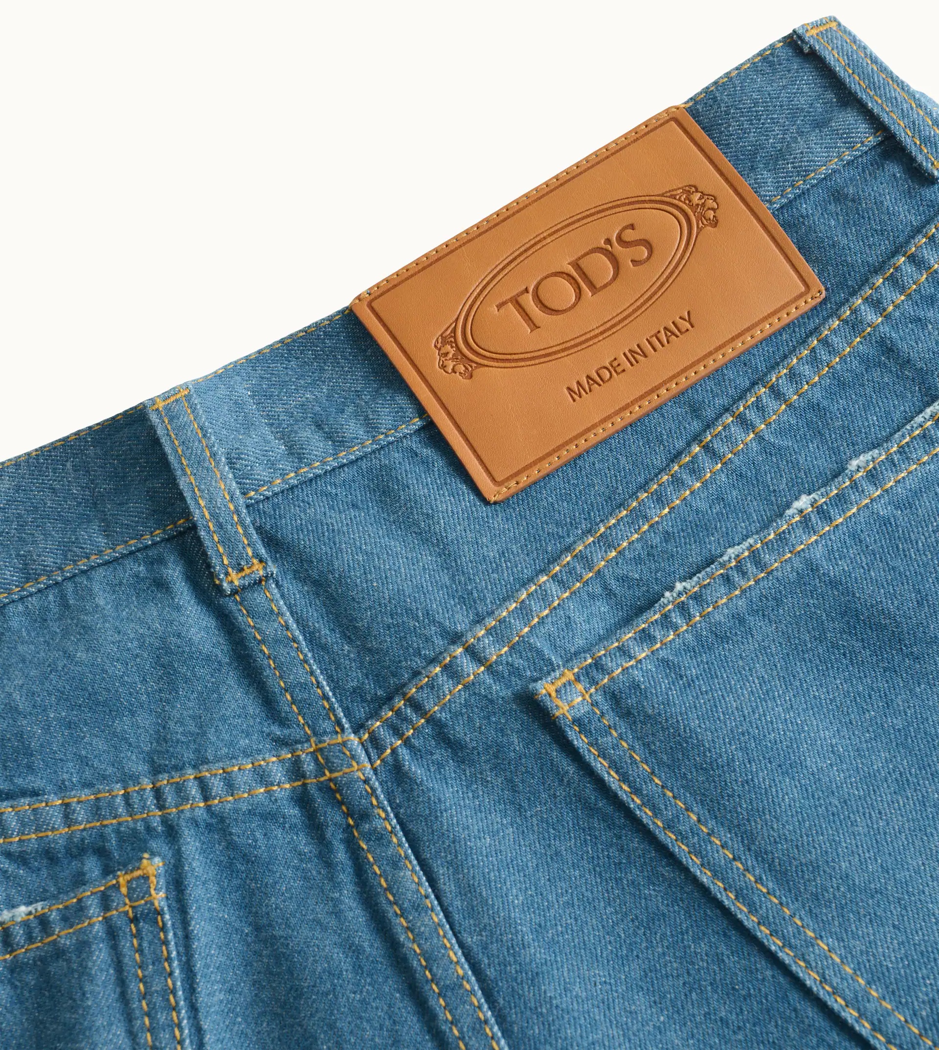 5 POCKET JEANS - BLUE - 5