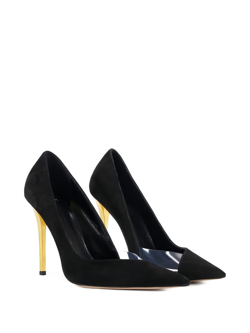 ELISABETTA FRANCHI Suede stiletto pumps outlook