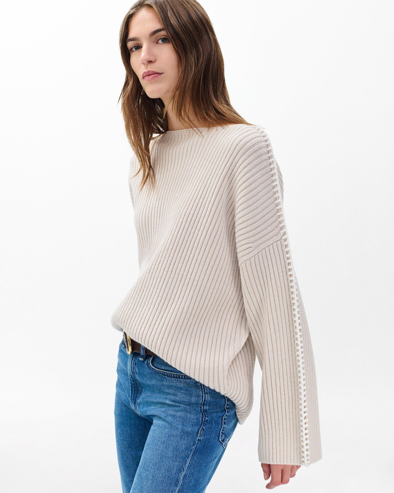 Ingrid Boatneck Wool Sweater 4